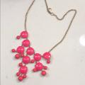 J. Crew Jewelry | J Crew Hot Pink Necklace | Color: Pink | Size: Os