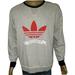 Adidas Shirts | Adidas Originals Mens Graphic Crew Neck Sweatshirt | Color: Gray | Size: Xl
