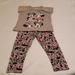 Disney Matching Sets | Disney Girls Sets | Color: Gray/Pink | Size: 2tg