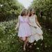 Free People Dresses | Free People Maxi Dress | Color: Cream/Pink | Size: M