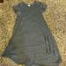 Lularoe Dresses | Lularoe Carly Xxs | Color: Gray | Size: Xxs