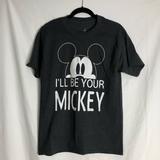 Disney Shirts | Disney Mickey Mouse Gray Short Sleeve Tee | Color: Gray | Size: M