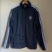 Adidas Jackets & Coats | Men’s Adidas 3 Stripe Track Jacket Black White Lg | Color: Black/White | Size: L