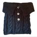 Michael Kors Accessories | Michael Kors Cable Knit Sweater Scarf Wrap Black | Color: Black | Size: Os
