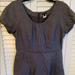 J. Crew Dresses | Gray And White Pin Striped Casual Dress | Color: Gray/White | Size: 10