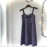 American Eagle Outfitters Dresses | Euc- Red, White, & Navy Striped Sundress | Color: Blue/Red | Size: 8