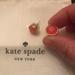 Kate Spade Jewelry | Kate Spade Hot Pink Stud Earrings | Color: Gold/Pink | Size: Os