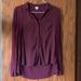 Converse Tops | Converse: Maroon Blouse | Color: Purple/Red | Size: M