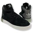 Adidas Shoes | Adidas Tubular Invader 2.0 High Top Sneakers Shoes | Color: Black/Gray | Size: 5.5