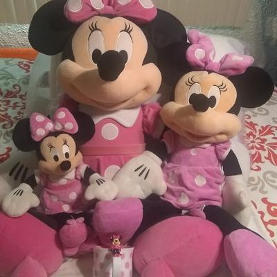 Disney Toys | Disney Minnie Mouse Stuffed Animals Sets | Color: Pink | Size: Kids