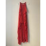 Free People Dresses | Free People Flowy Asymmetric Dress | Color: Red | Size: Xs
