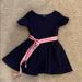 Polo By Ralph Lauren Dresses | Girls Polo Knit Dress, Size 3/3t | Color: Pink/White | Size: 3tg