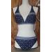 Jessica Simpson Swim | Jessica Simpson Navy Design Bikini | Color: Blue | Size: M