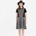 Madewell Dresses | Madewell Black Tweed Dress | Color: Black/White | Size: 00