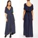 Free People Dresses | Free People Euc Chiffon Fiona Sleeveless Dress | Color: Blue | Size: S