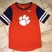 Nike Tops | Clemson Nike Women’s Jersey Shirt | Color: Orange/Purple | Size: M