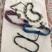 Urban Outfitters Jewelry | Lot Of Braided Fashion Bracelets | Color: Blue/Gold | Size: Os