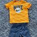 Nike Other | Boys Nike Dri Fit 2 Piece Set | Color: Gray/Yellow | Size: 7