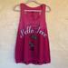 Disney Tops | Disney World Rare Epcot London Minnie Mouse Tank | Color: Red/Tan | Size: Xl