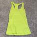 Adidas Tops | Adidas Ribbed Racerback Tank Top | Color: Green/Yellow | Size: S