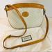 Gucci Bags | Gucci Gg Guccissima Saddle Tan Cream Vintage | Color: Cream/Tan | Size: Os