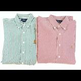 Polo By Ralph Lauren Shirts | Lot Of (2) Ralph Lauren Polo Men’s Dress Shirts | Color: Green/Red | Size: Xl