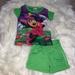 Disney Matching Sets | Disney Minnie Mouse Two Piece Set | Color: Green | Size: 18mb