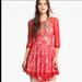 Free People Dresses | Free People Floral Mesh Eyelash Hem Dress | Color: Pink | Size: 4