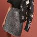 Anthropologie Skirts | Nwt Anthropologie Hutch Mini Skirt | Color: Black/Silver | Size: S