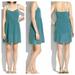 Madewell Dresses | Madewell Silk Bordershine Cami Dress In Teal | Color: Blue/Green | Size: 0
