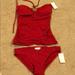 Michael Kors Swim | Brand New Michael Kors Bathing Suit | Color: Red | Size: Top Small, Bottoms Medium