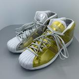 Adidas Shoes | Adidas Pro Model 2g Meta Basketball Limited Editio | Color: Gold/Silver | Size: 11.5