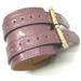 Louis Vuitton Jewelry | Louis Vuitton Charlton Vernis Wrap Cuff Bracelet | Color: Pink/Purple | Size: Os