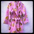 Disney Pajamas | Disney Princess Girl's Plush Robe | Color: Pink/Yellow | Size: 6xg