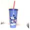 Disney Kitchen | Disney Mickey Mouse Color Changing Tumbler. | Color: Blue/Red | Size: Os