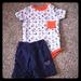 Disney Matching Sets | Disney Parks Baby Outfit Set | Color: Blue | Size: 24mb