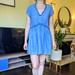 Zara Dresses | Cute Denim Zara Dress | Color: Blue | Size: M