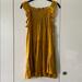 Free People Dresses | Free People Mini Dress | Color: Gold | Size: Xs