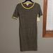 Lularoe Dresses | Lularoe Julia Dress | Color: Gray/Yellow | Size: Xs