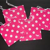 Pink Victoria's Secret Party Supplies | Freew/ $20 Purchase - New Victoria’s Secret Pink Bags - Lot Of 4 | Color: Pink/White | Size: See Description