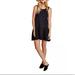 Free People Dresses | Fp Sleeveless Mini Black Dress - Size L | Color: Black | Size: L