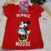Disney Shirts & Tops | Disney Minnie Top | Color: Red | Size: 5tg