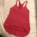 Lululemon Athletica Tops | Lululemon What The Sport Singlet Ii Heathered Red Sz 4 | Color: Pink/Red | Size: 4