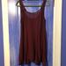 Free People Tops | Free People Sheer Red Dress Tank Top | Color: Gold/Red | Size: S