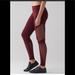 Lululemon Athletica Pants & Jumpsuits | Lululemon Reveal 7/8 Tight Deep Rouge | Color: Red | Size: Xs