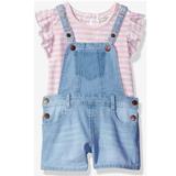 Jessica Simpson Bottoms | Denim Overalls For Toddler Girl | Color: Red | Size: 24mb