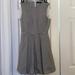 Kate Spade Dresses | Kate Spade Striped High Neck A-Line Pleated Dress | Color: Black/White | Size: 00
