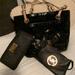 Michael Kors Bags | Black Michael Kors Bag Wallet And Wristlet | Color: Black | Size: Os