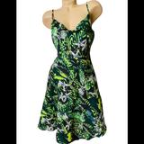 Anthropologie Dresses | Foxiedox Green Fit And Flare Dress Nwt New Small | Color: Green | Size: S
