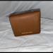 Michael Kors Accessories | Michael Kors Travel Saffiano Leather Card Holder | Color: Brown/Gold | Size: Os